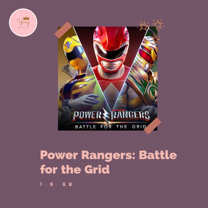 Power Rangers Battle for the Grid Ranger Nintendo Switch