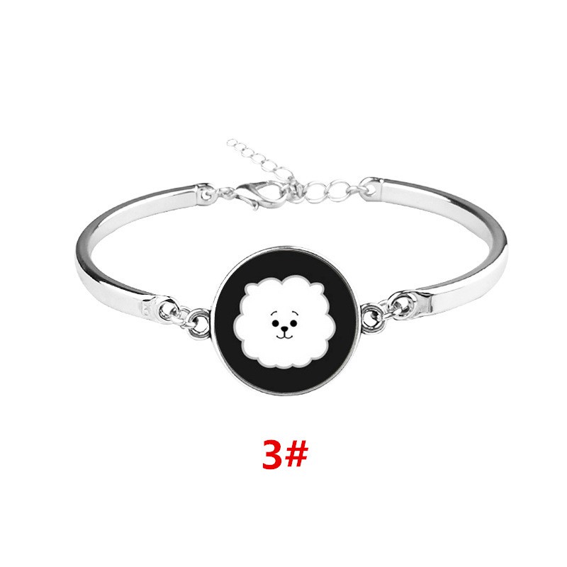 [Bayar Di Tempat]BTS KPOP BT21 Metal Gelang