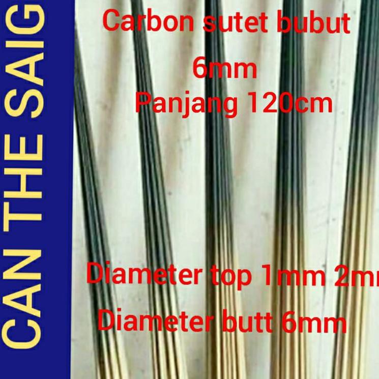 carbon sutet serut 120cm 6mm 