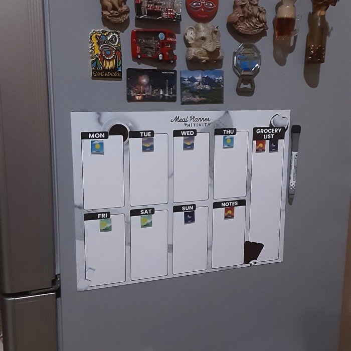 

Magnetic Meal Planner Hitivity, Planner Untuk Di Kulkas 065