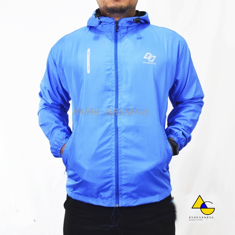 Jaket Parasit Olahraga Pria Leiva by Duanjon Jaket Olahraga Waterproof 85% Anakgawang