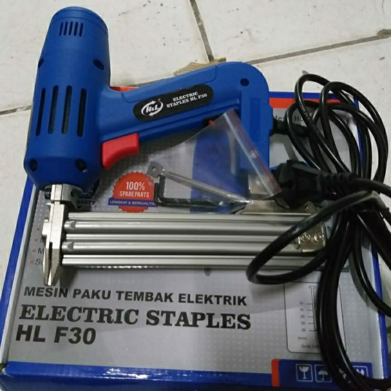 H&amp;L Mesin Paku Tembak Listrik Stapler / Staples Electric HL F30