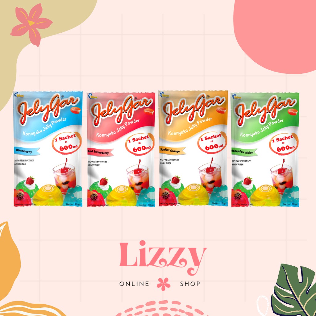 

JelyGar Ethoz Konnyaku Jelly Powder Kemasan Sachet 10gr