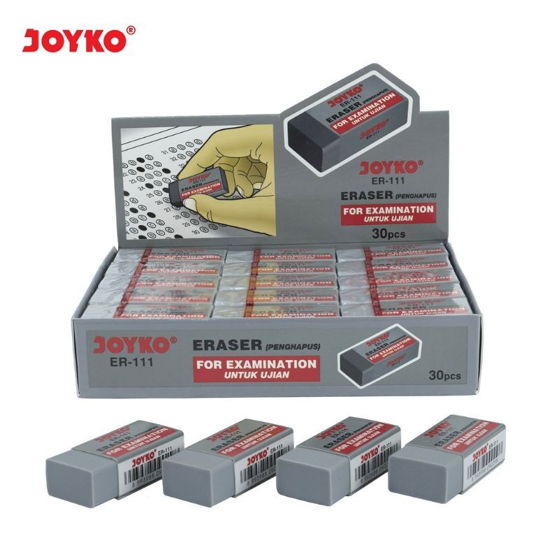 

Eraser/Penghapus Ujian UN ER-111 Joyko 1 Box 30 Pcs