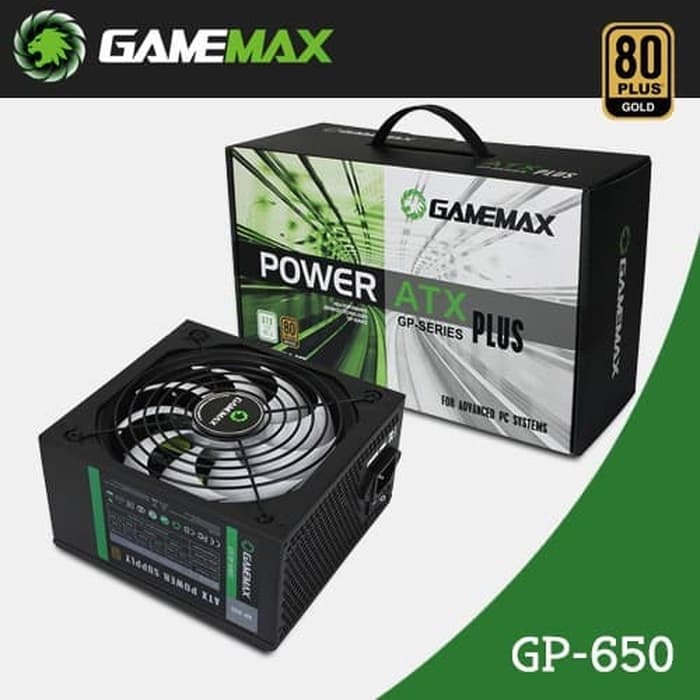 GAMEMAX 650W GP-650 - 80+ BRONZE
