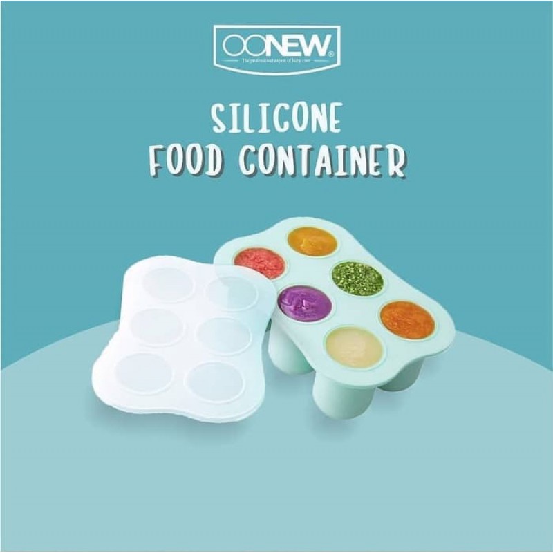 Oonew Silicone Food Container/Tempat penyimpanan