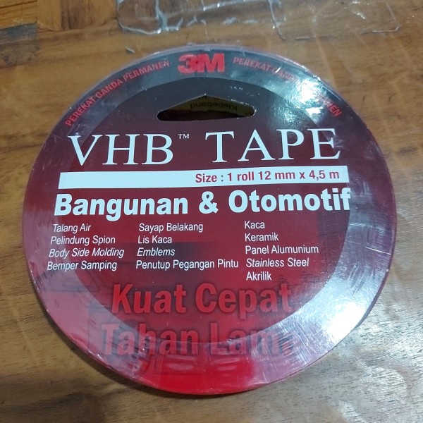 

Populer] Isolasi Double Tape Vhb Automotive 4900 12 Mm X 4,5Mm 3M