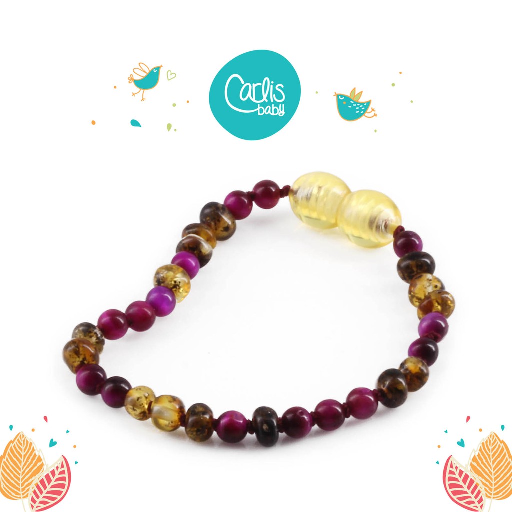 AGL30 Gelang Amber Tumbuh Gigi Bayi By Carlis Baby