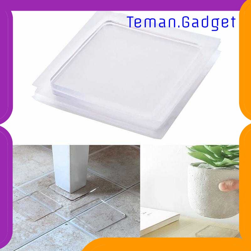 TG-DE439 HOUSEEN ALAS SILICONE SHOCK PADS ANTI-VIBRATION MATS 4 PCS - QW-20