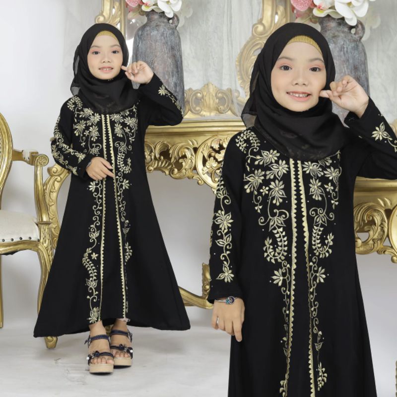 MUZA ABAYA ANAK TURKEY 213 BONUS PASMINA