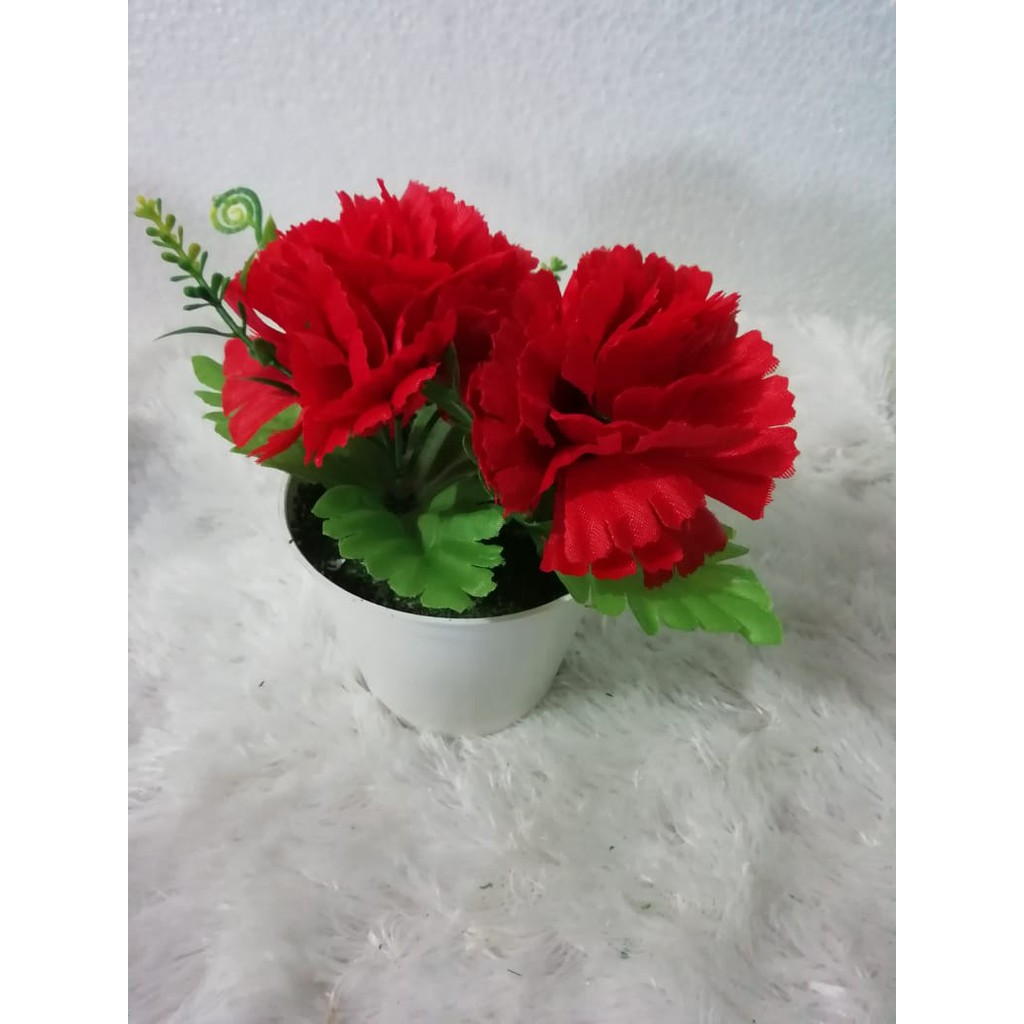 bunga artificial mawar besar