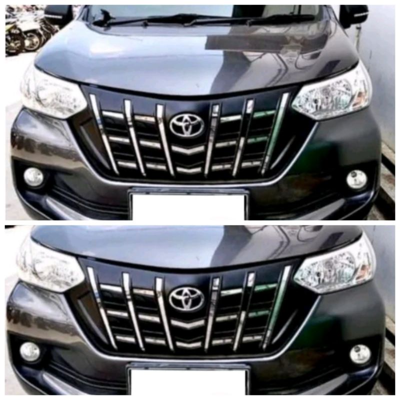 Grill avanza xenia 2015 2016 2017 2018 Gril model Alphard fiber
