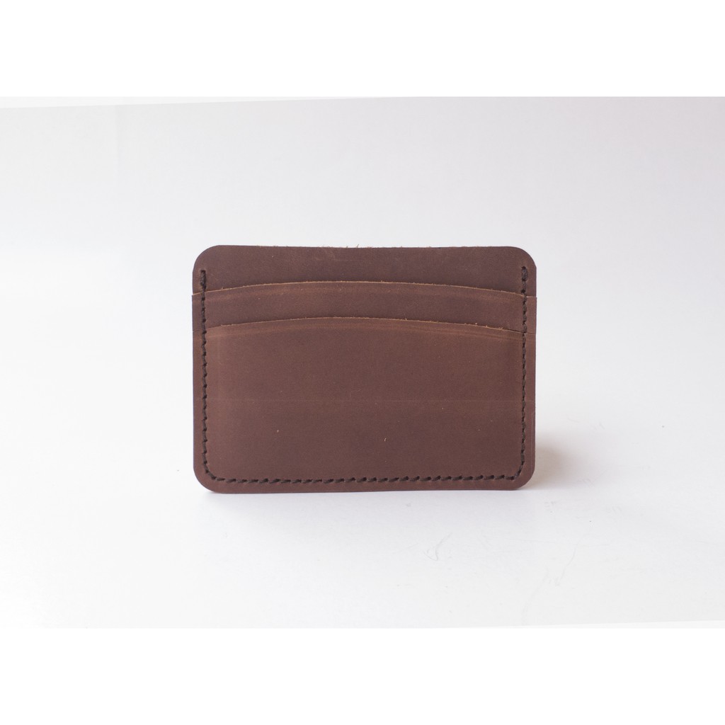 dompet kartu kulit - tempat kartu kulit model slim