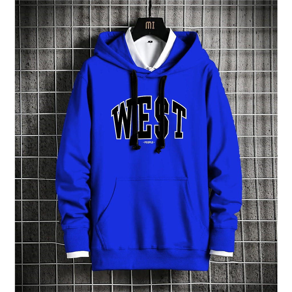 Bisa COD Hoodie Pria / Hodie Pria / Jaket Pria A5GARD88 - Hoodie WEST