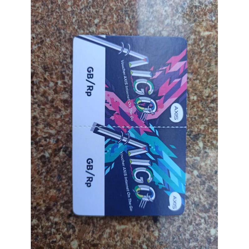 Voucher Kosong Axis