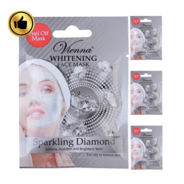 Vienna Whitening Face Mask Sparkling Diamond Sachet