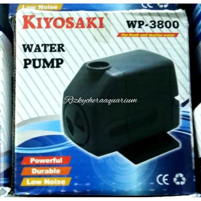 pompa celup aquarium Kiyosaki WP-3800 45W Fmax 2000L/H Hmax 2.4m