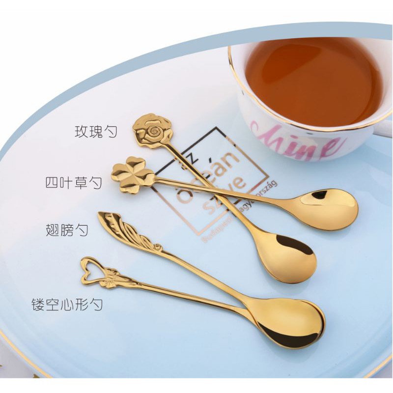 SENDOK TEH / SENDOK DESSERT / SENDOK MEWAH / SENDOK GOLD