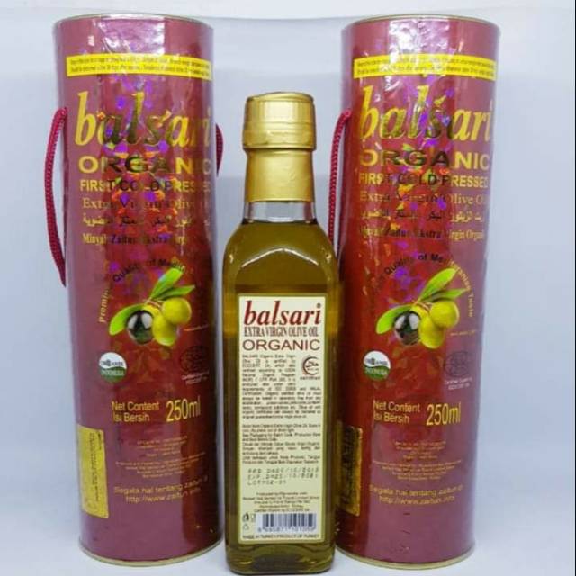

Minyak zaitun organic BALSARi 250ML extra virgin