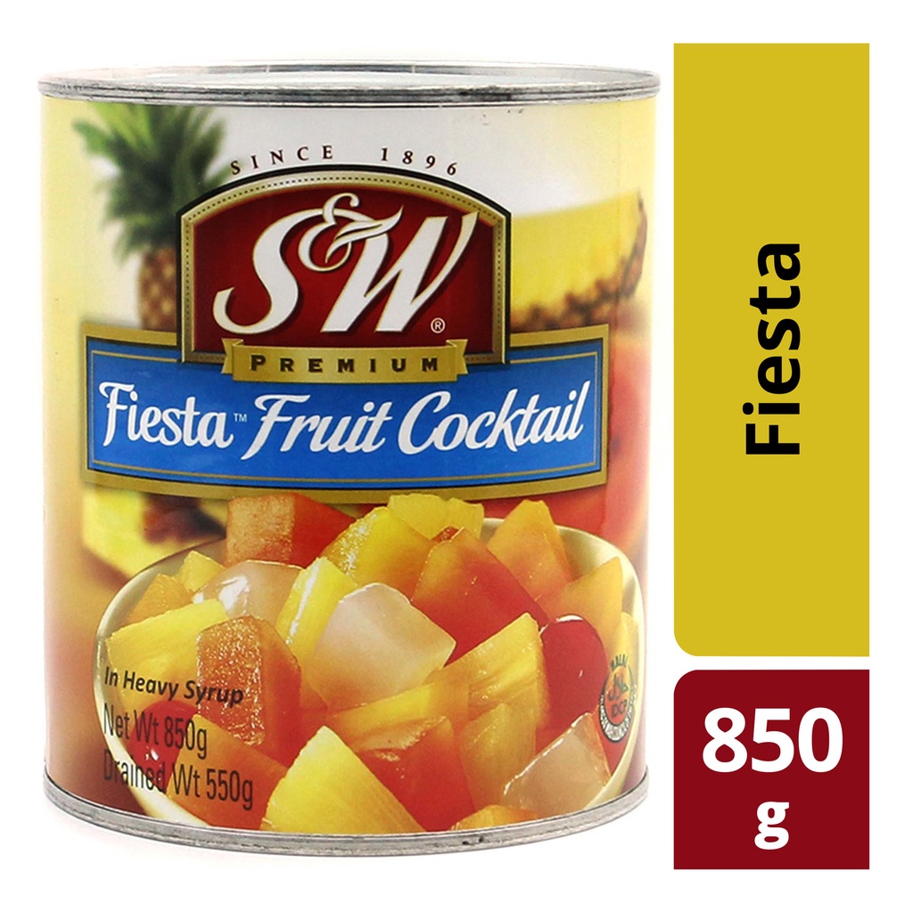 

S&W | SW fiesta fruit cocktail 825 gr | buah | sayur | kaleng | jus | juice