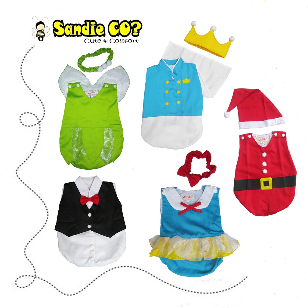 Baju Pesta Stelan Bayi cowok cewek Kostum Premium Foto Jumper Karakter Lucu