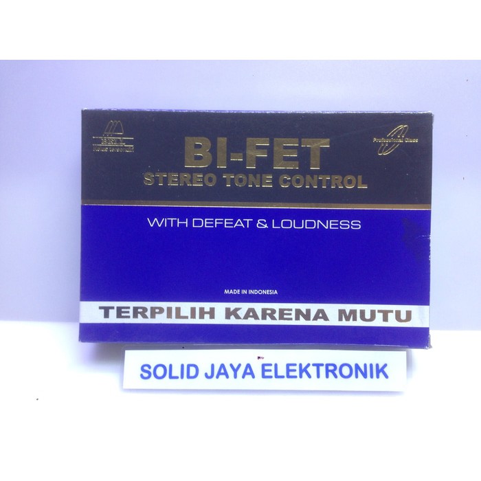 KIT TONE CONTROL BIFET BI-FET STEREO TONE KONTROL BIFET PLUS LOUDNESS DEFEAT BELL BGR ASLI