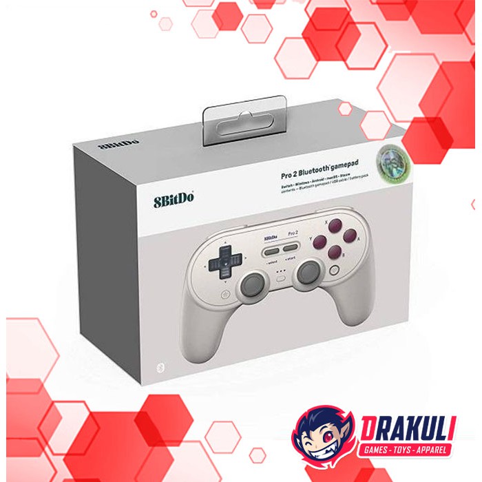 8Bitdo Pro 2 Bluetooth Gamepad - G Classic Edition (Switch/PC/Android/iOS)