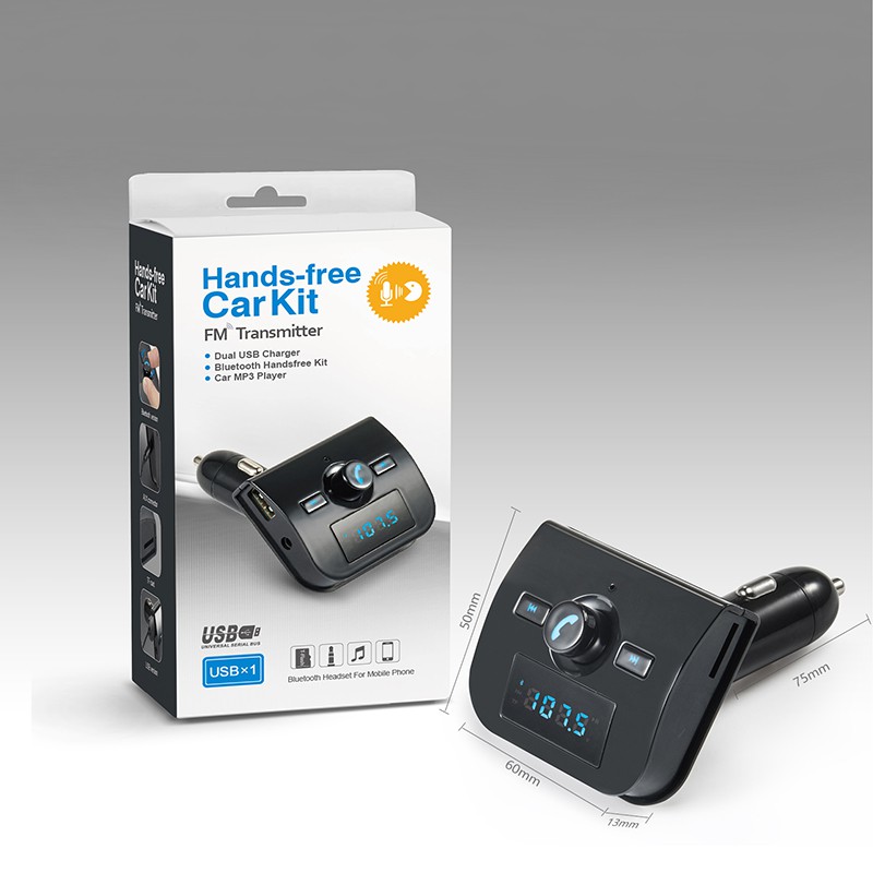 Bluetooth Car Charger Dual USB XK-760