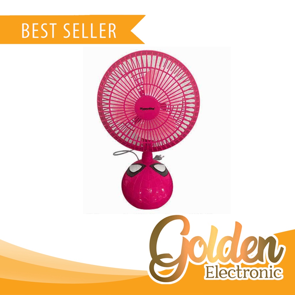 Desk Fan Hyperlite Karakter Spiderman SM03 Kipas Angin Meja Character 8 Inch Spider Man Hyperlite 8&quot; SM-03 TDF 838 Hyperlite Fiction TDF838