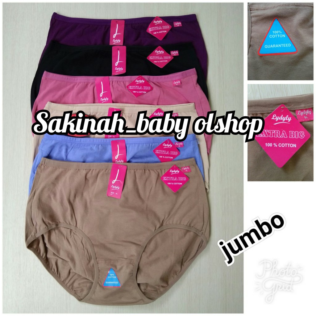 CD LYDYLY JUMBO LD 030 | Celana dalam wanita jumbo | lydyly jumbo | cd lydyly 5L | 4L 3L XXXXL | XXL