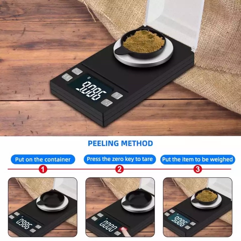 Timbangan Emas / Pocket Scale Maksimum 100gram Akurasi 0.001gr