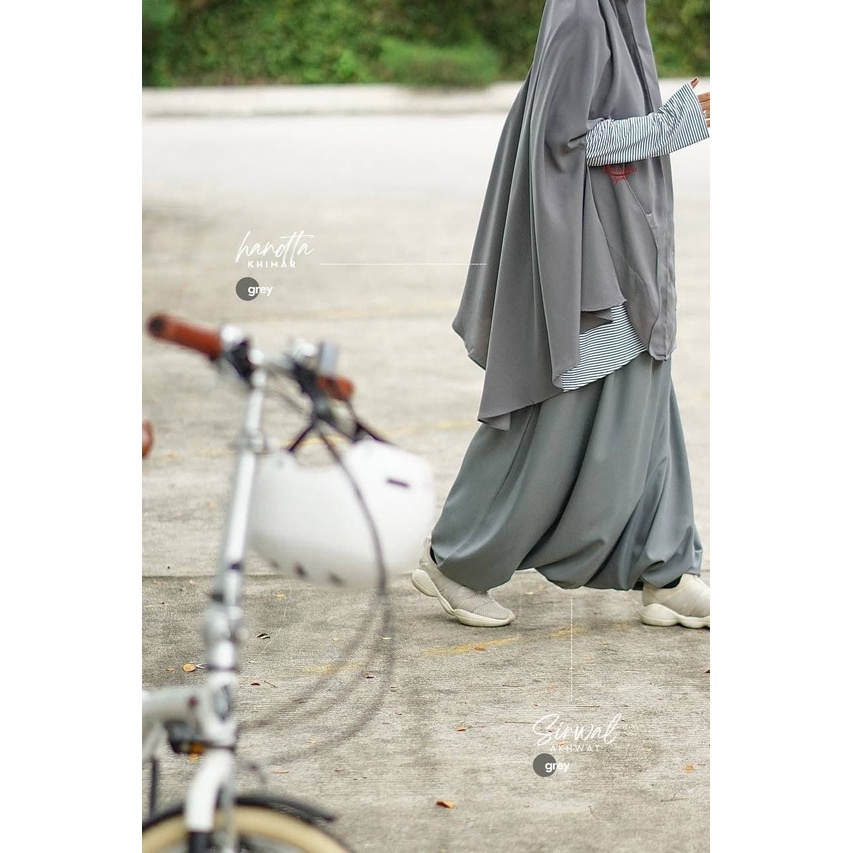 Celana Rok Sirwal Wanita Olahraga by Khumaira syar'i