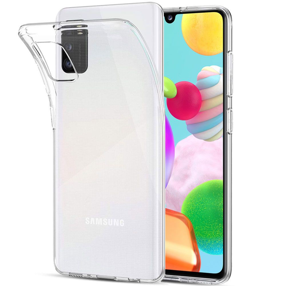 CASING COVER SARUNG SAMSUNG A22 4G A32 4G A52 A72 A02S M32 Sarung Kesing HP jelly case Bening 2MM silikon transparan TPU Anti jamur