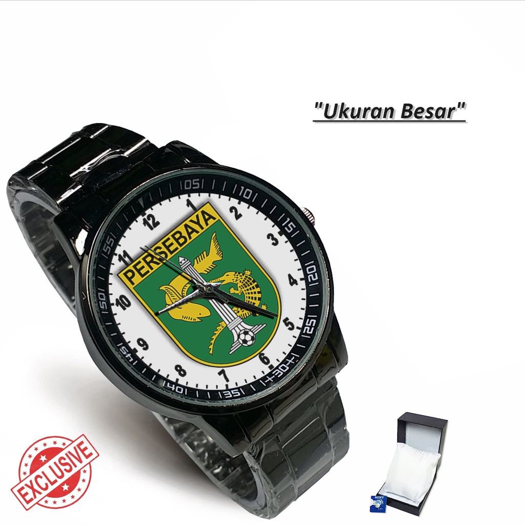 Jam Tangan Rantai Couple PERSEBAYA SURABAYA 01 (Awesome)