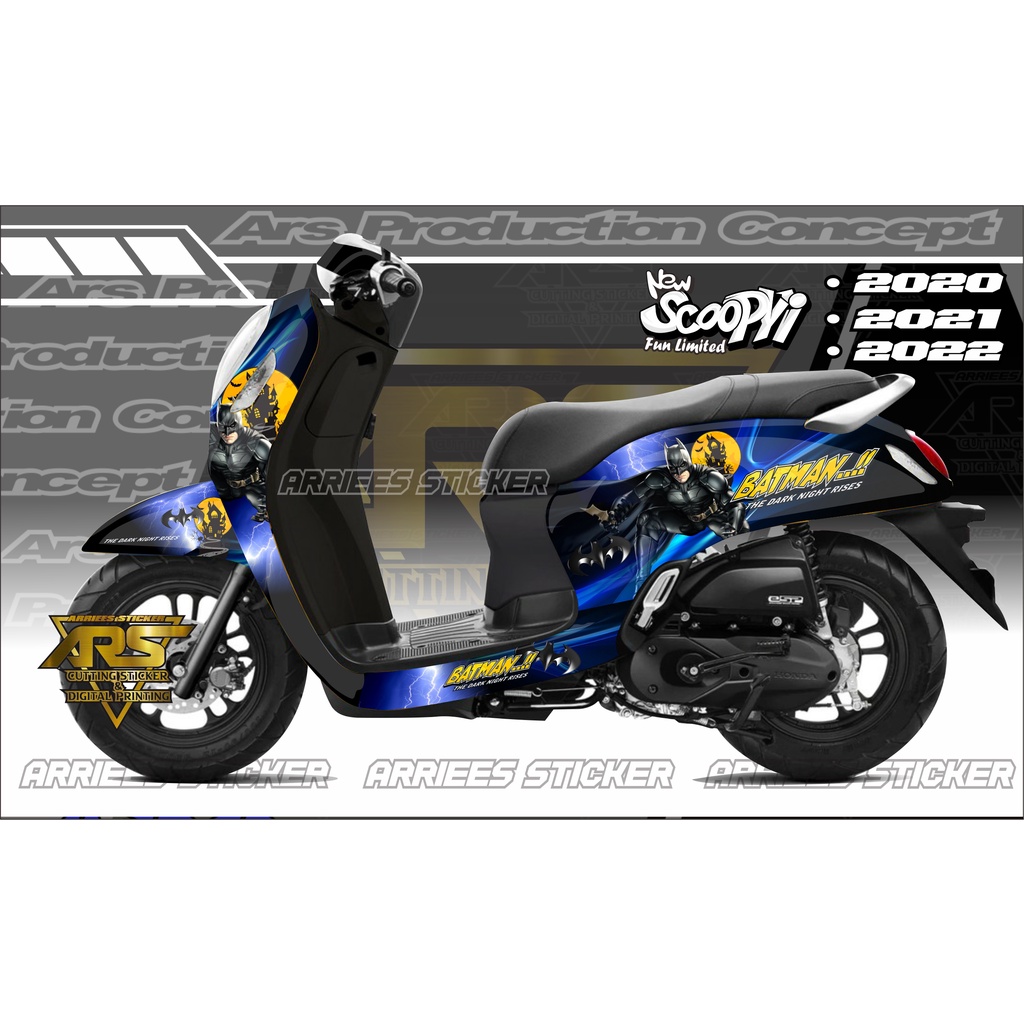 DECAL STICKER ALL NEW SCOOPY PRESTIGE 2022. DECAL SCOOPY 2020 . 2021 . 2022 FULL BODY
