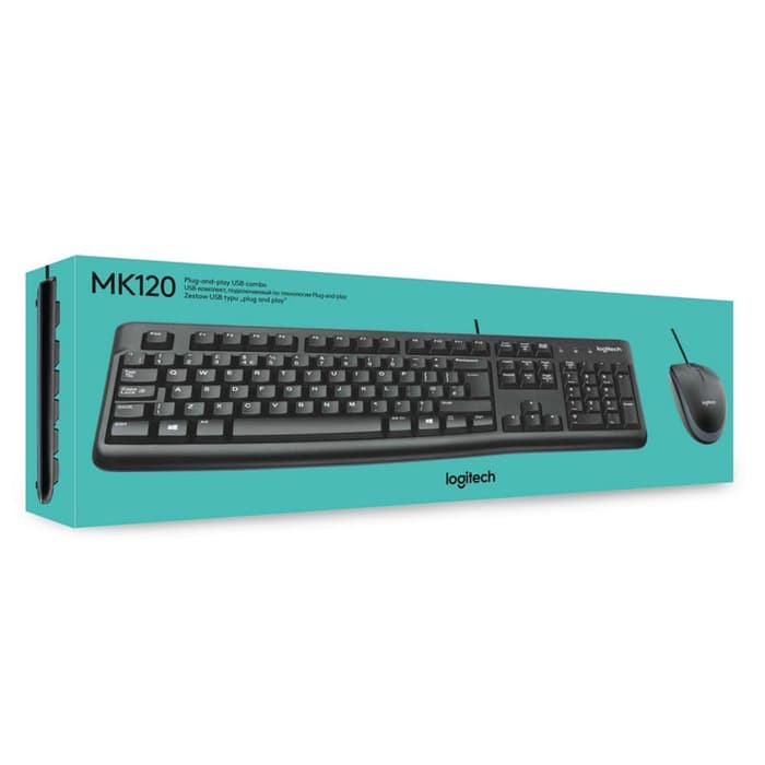 KEYBOARD &amp; MOUSE LOGITECH MK 120