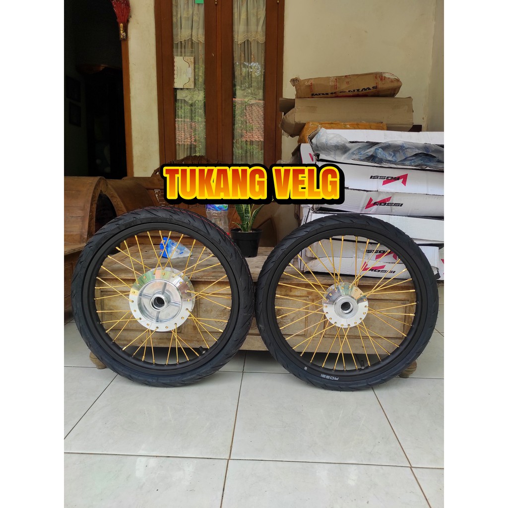 Velg jari jari Jupiter Z,Vega new,jupiter MX old lama sepaket plus ban