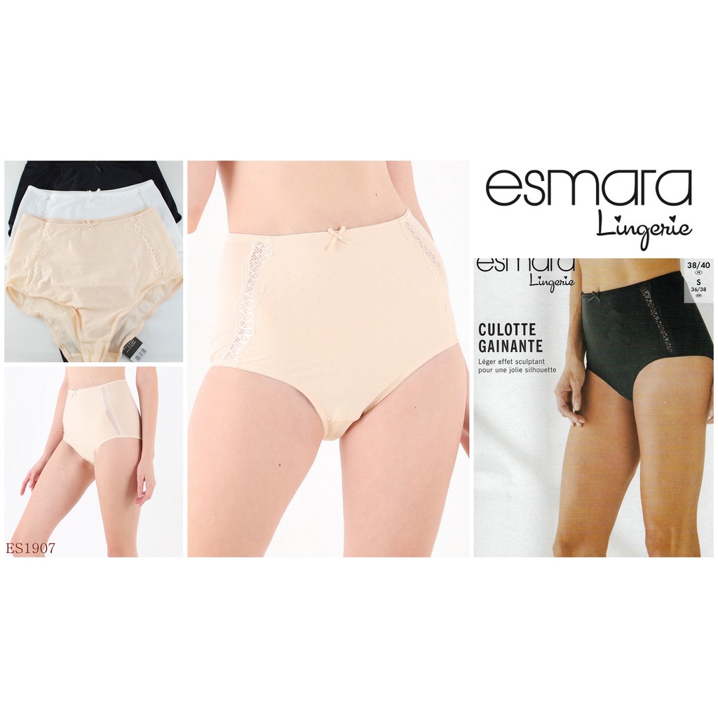 CELANA WANITA SEMI KORSET PANTY HIGH WAIST SIZE M /  ESMARA CELANA DALAM MAXI ES1907