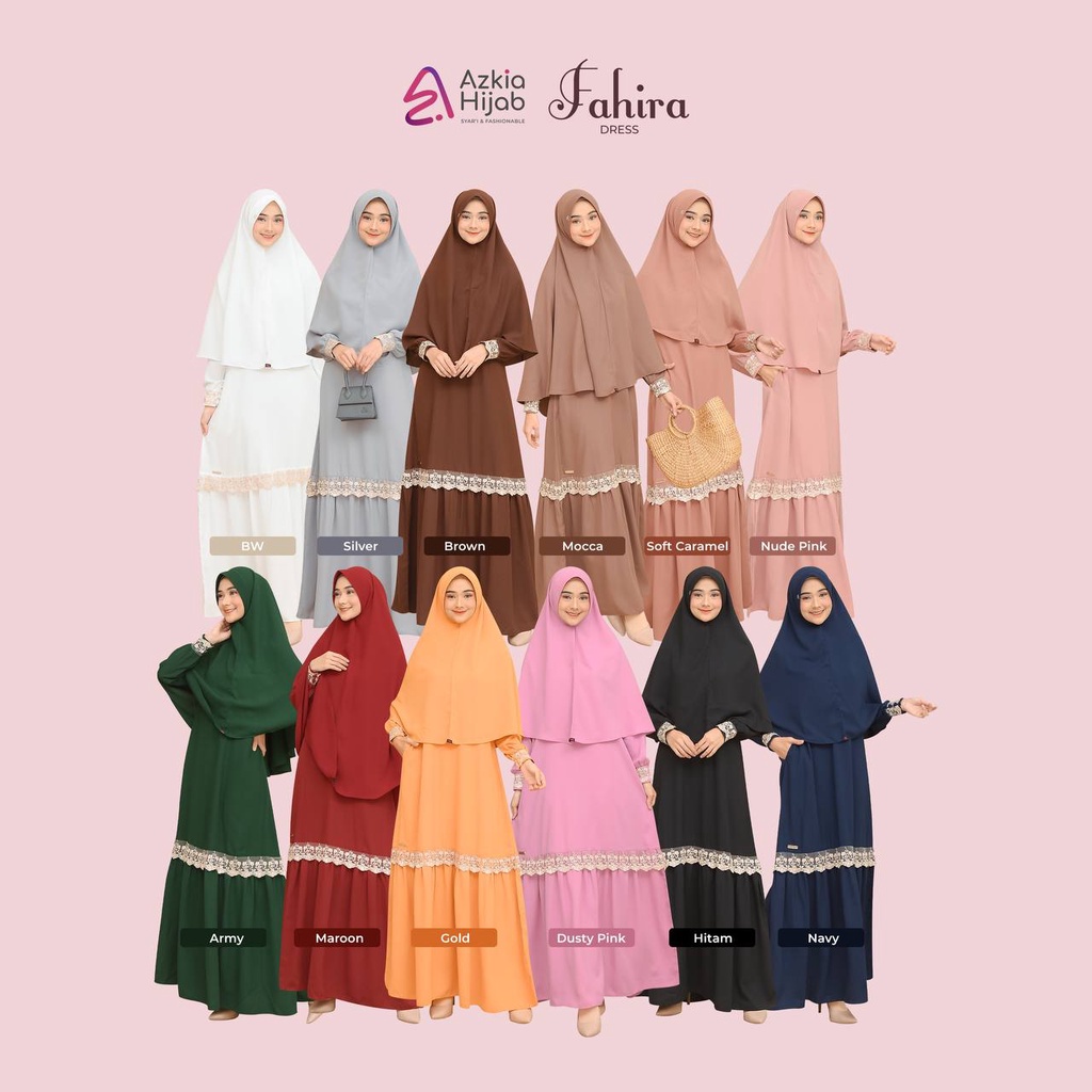 GAMIS DRESS FAHIRA - AZKIA HIJAB