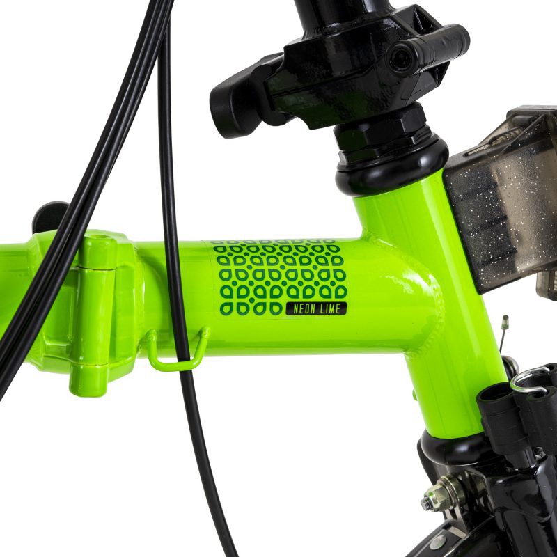 Sepeda Lipat Element Folding Bike Pikes Gen 2 Neon Lime Green 6 speed Garansi SNI-4