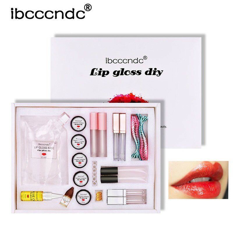 IBCCCNDC DIY LIP GLOSS KIT 1 SET MOUISTURIZING