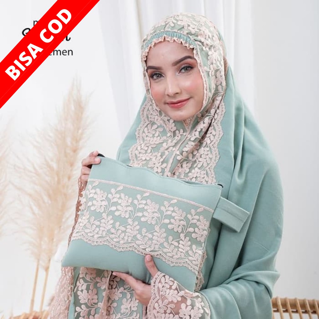 Mukena-mukena terbaru 2022-Mukena jumbo dewasa-mukena murah bahan adem murah katun jumbo Shireen