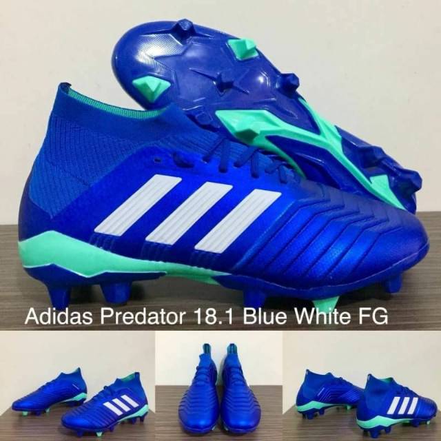 Adidas Predator 18.1 Blue White FG