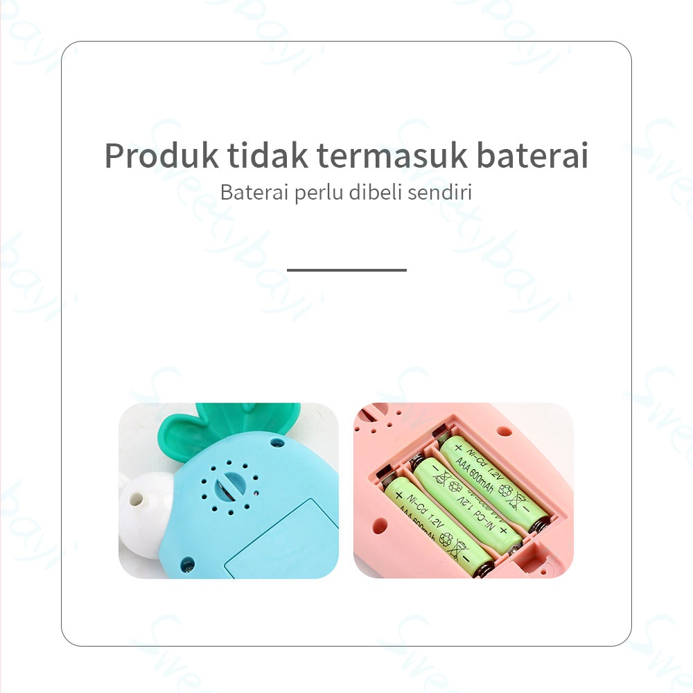 Sweetybayi Mainan Ponsel bayi /Telepon Pendidikan Awal dengan Lampu Musik