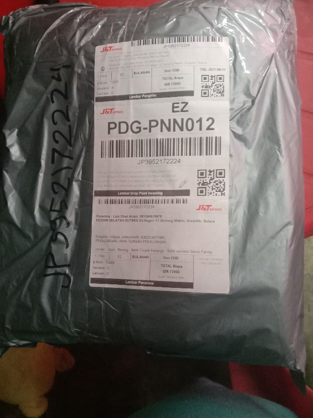 Batik Couple Keluarga - Batik Sarimbit Gamis Familly Set