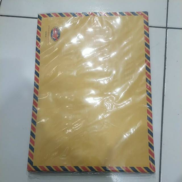 

(10 pcs) amplop coklat air mail tali 310 | amplop lamaran kerja,amplop coklat