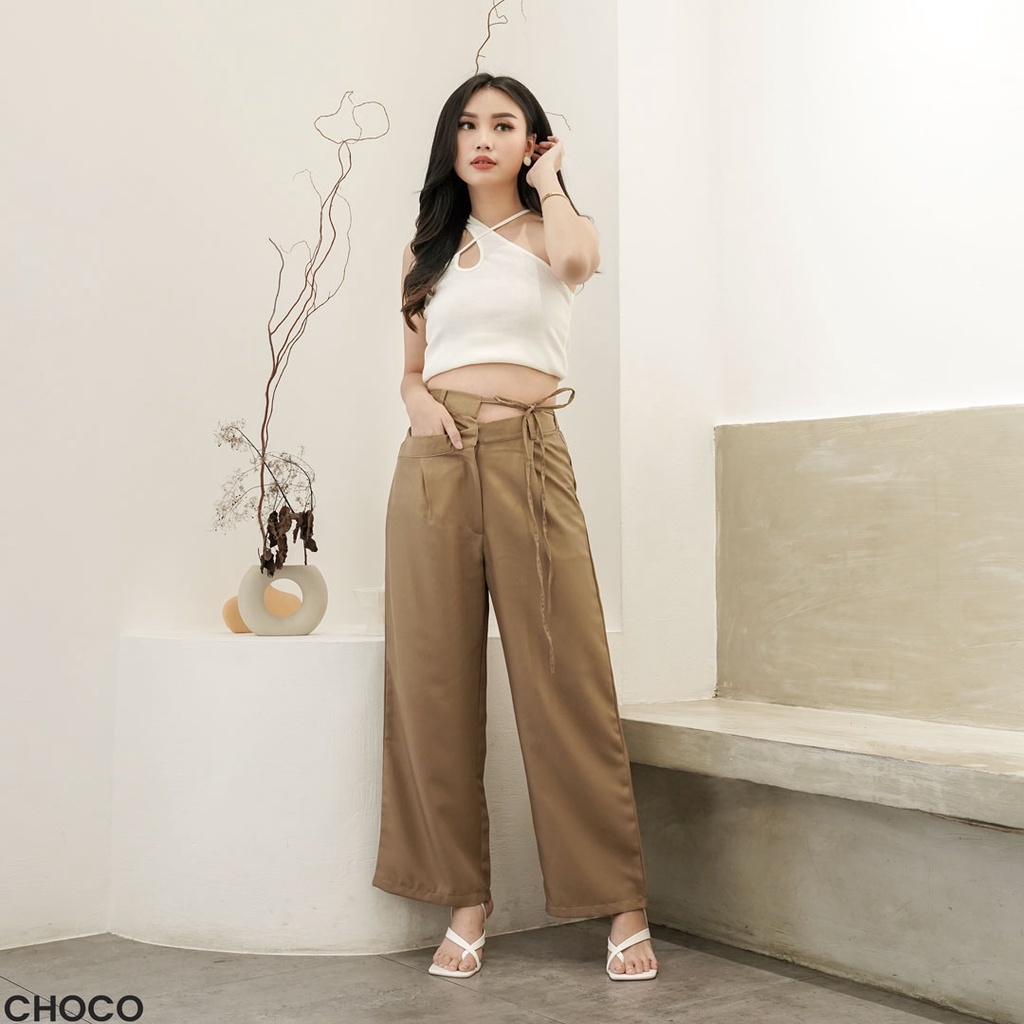 Titania Loose Celana Kulot Panjang Wanita Pants