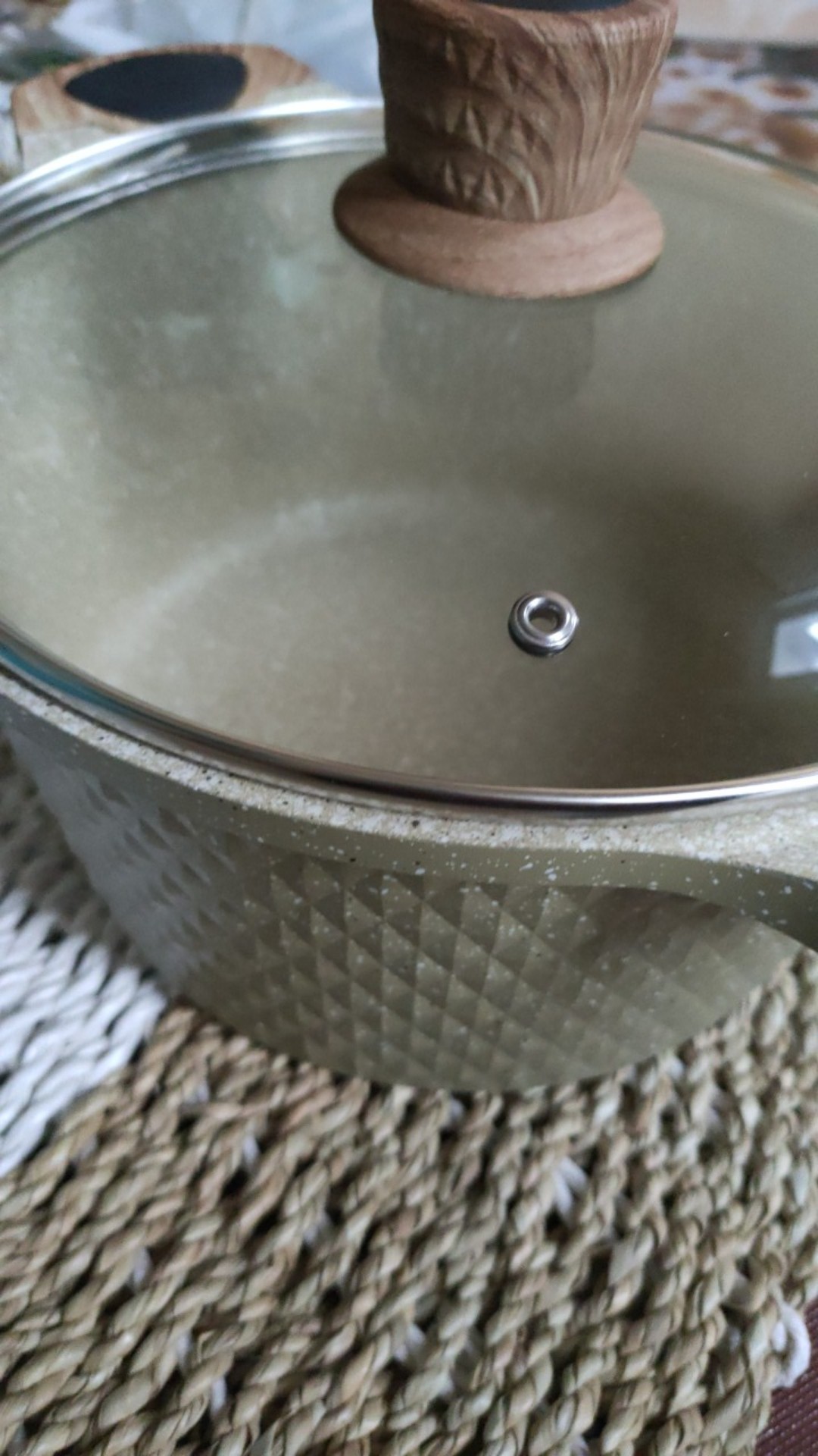 Stein Cookware Diamond Casserole Pot 24 Cm Peralatan Masak Dapur Murah