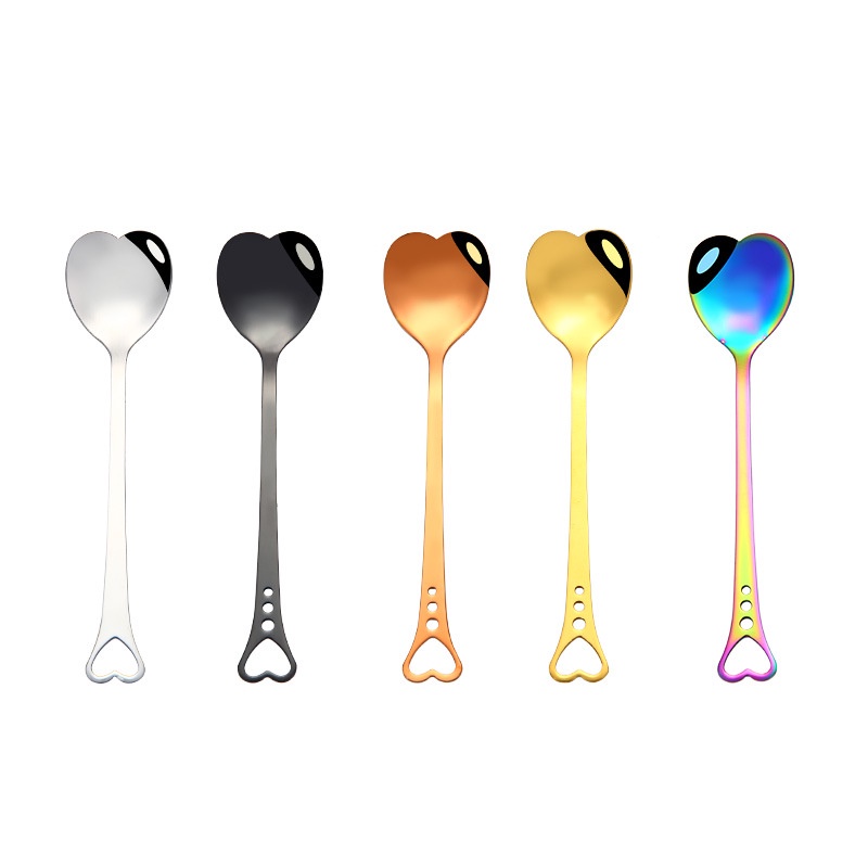 KIYOTE Sendok Kue Teh Dessert Unik Cantik / Cake Tea Spoon Stainless