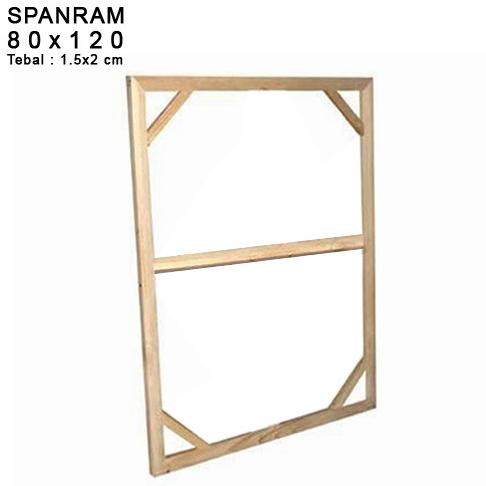 

SPANRAM Frame Rangka Kayu 80x120 cm